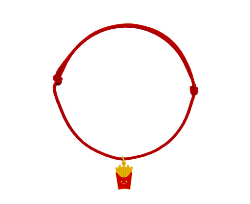French Fries Charm Bracelet