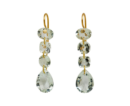 Green Quartz Isabella Earrings