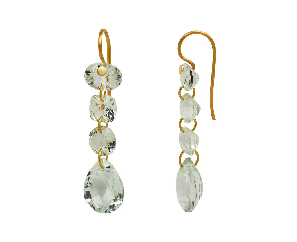 Green Quartz Isabella Earrings