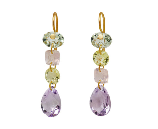 Pastel Quartz Isabella Earrings