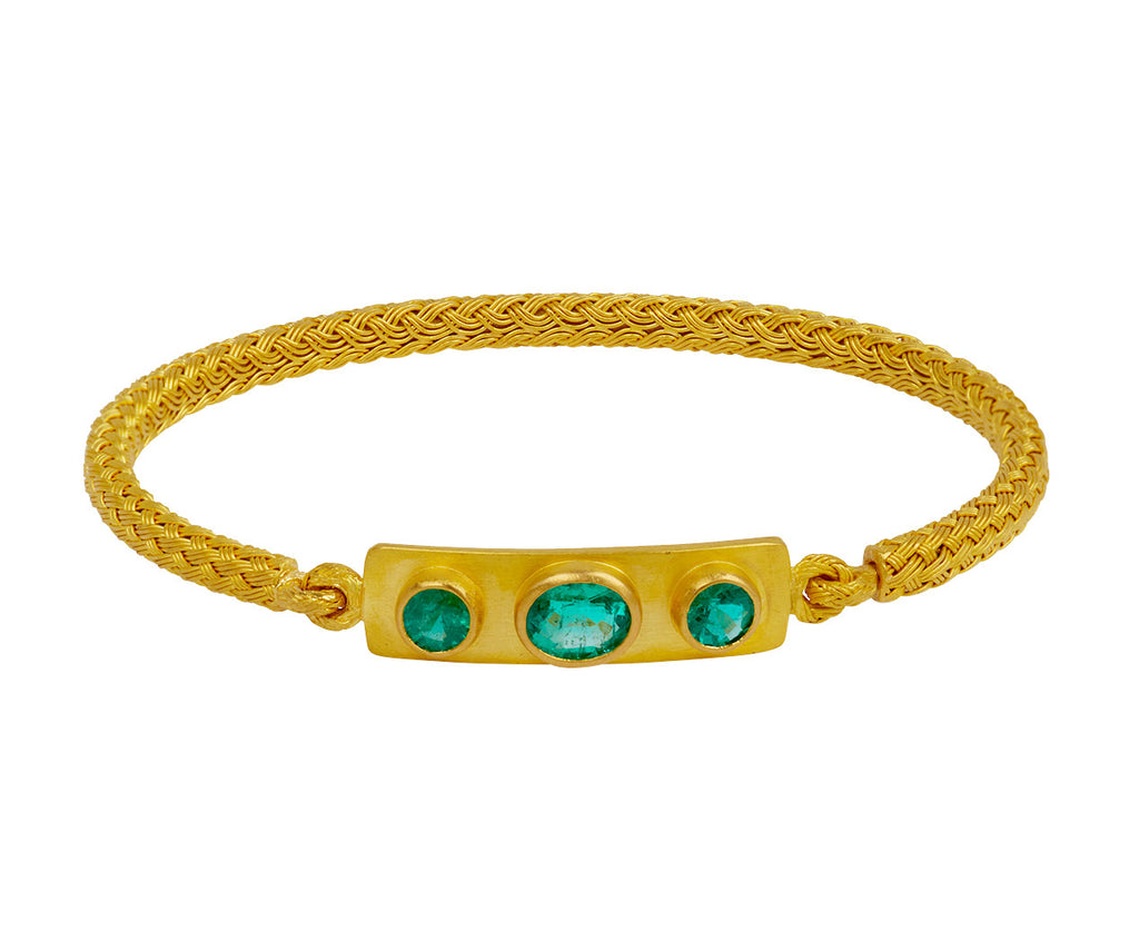 Marie-Helene de Taillac Emerald Hector Bracelet