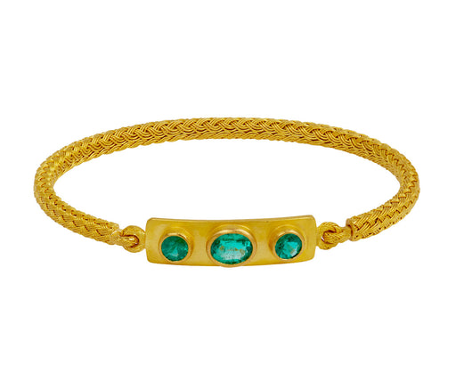 Marie-Helene de Taillac Emerald Hector Bracelet