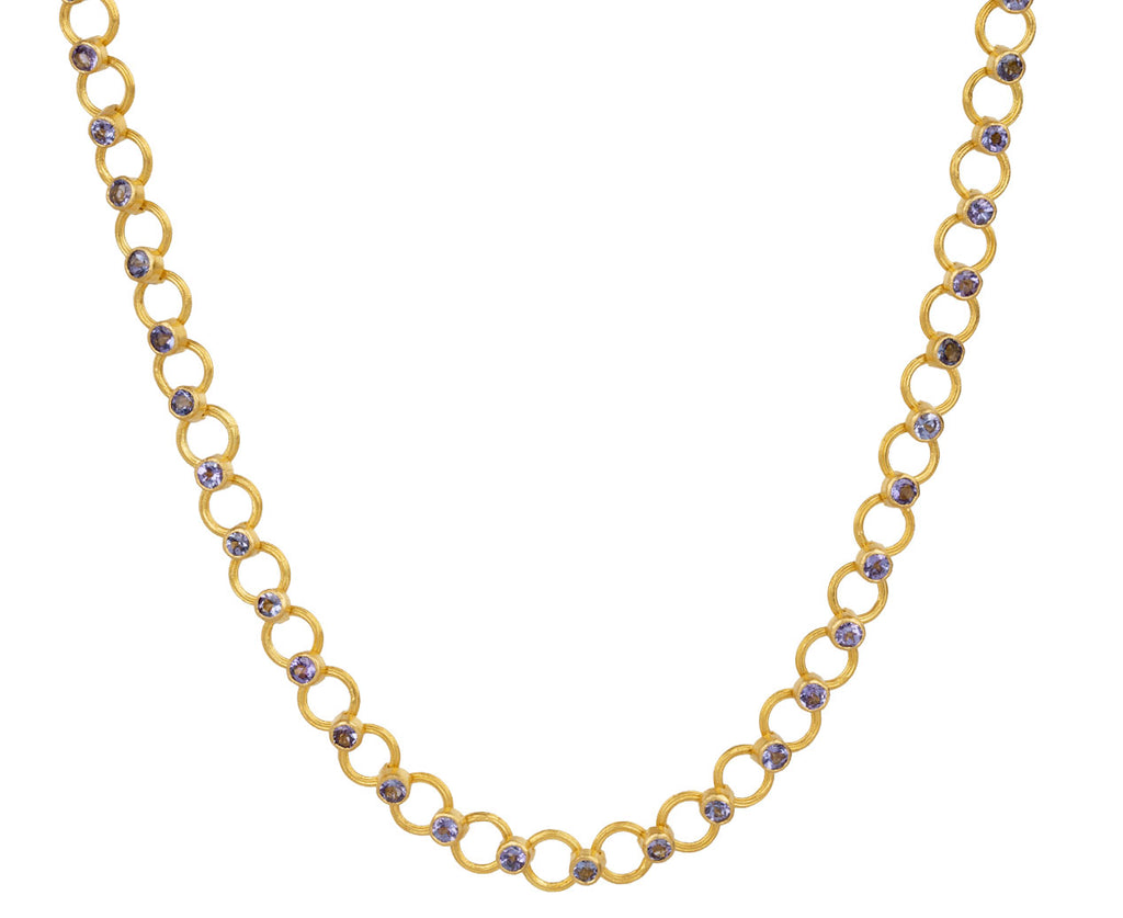 Tanzanite Multiwire Necklace