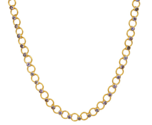 Tanzanite Multiwire Necklace