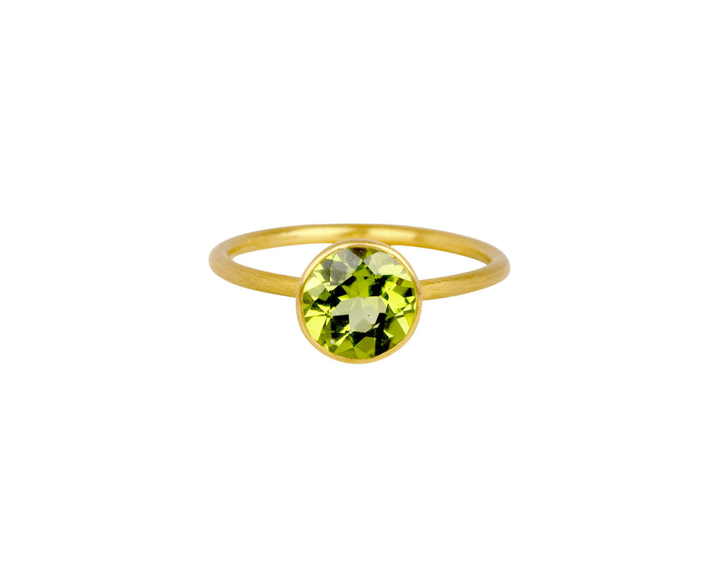 Peridot Miniature Princess Ring