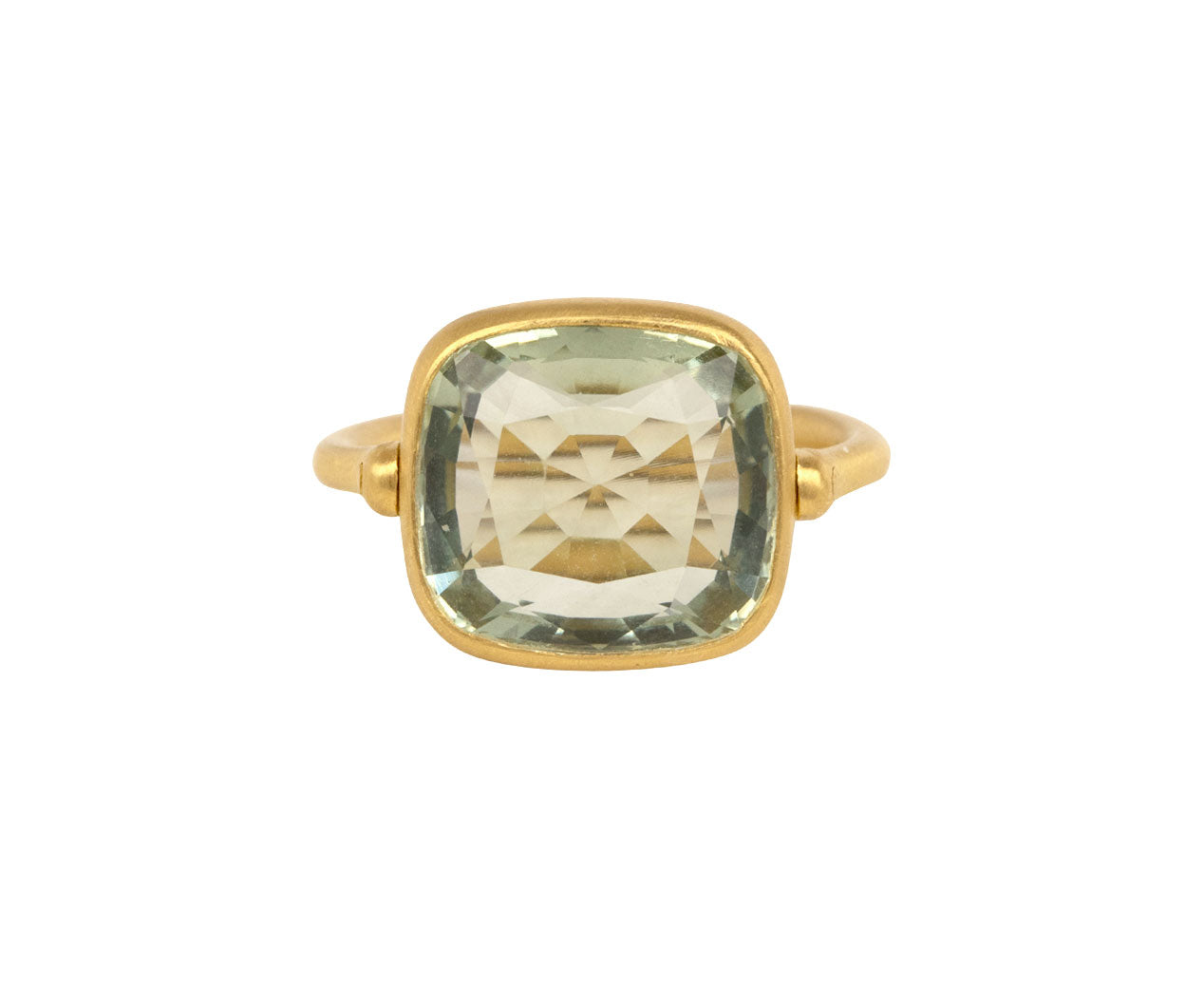 Marie-Hélène de Taillac Green Quartz Swivel Ring
