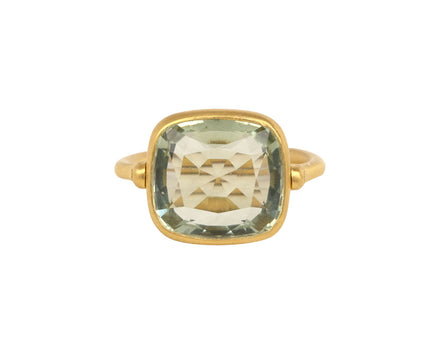 Marie-Hélène de Taillac Green Quartz Swivel Ring