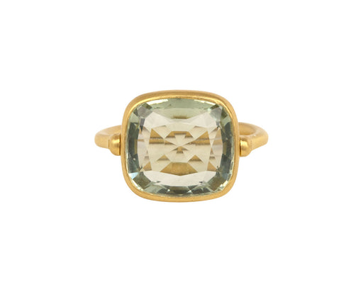 Marie-Hélène de Taillac Green Quartz Swivel Ring