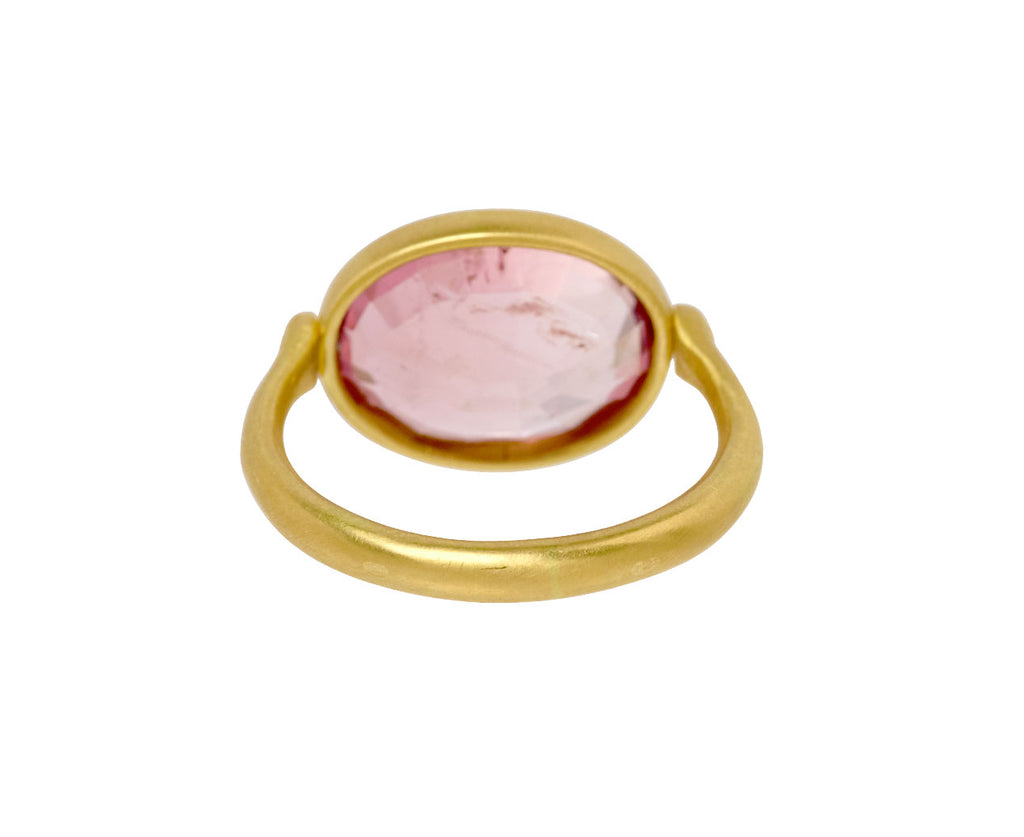 Pink Tourmaline Swivel Ring