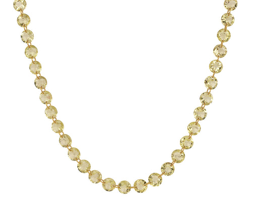 Lemon Quartz Ladylike Necklace