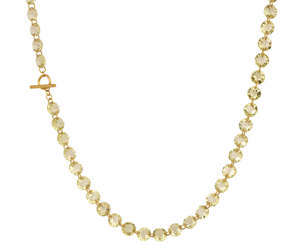 Lemon Quartz Ladylike Necklace