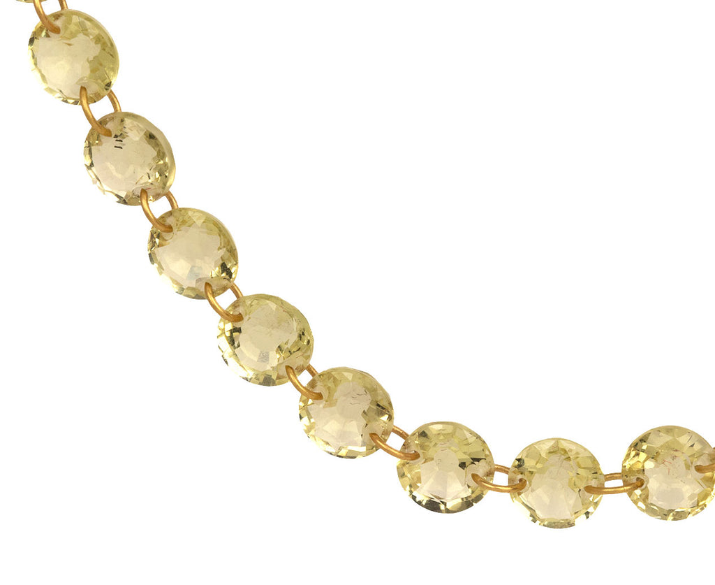 Lemon Quartz Ladylike Necklace