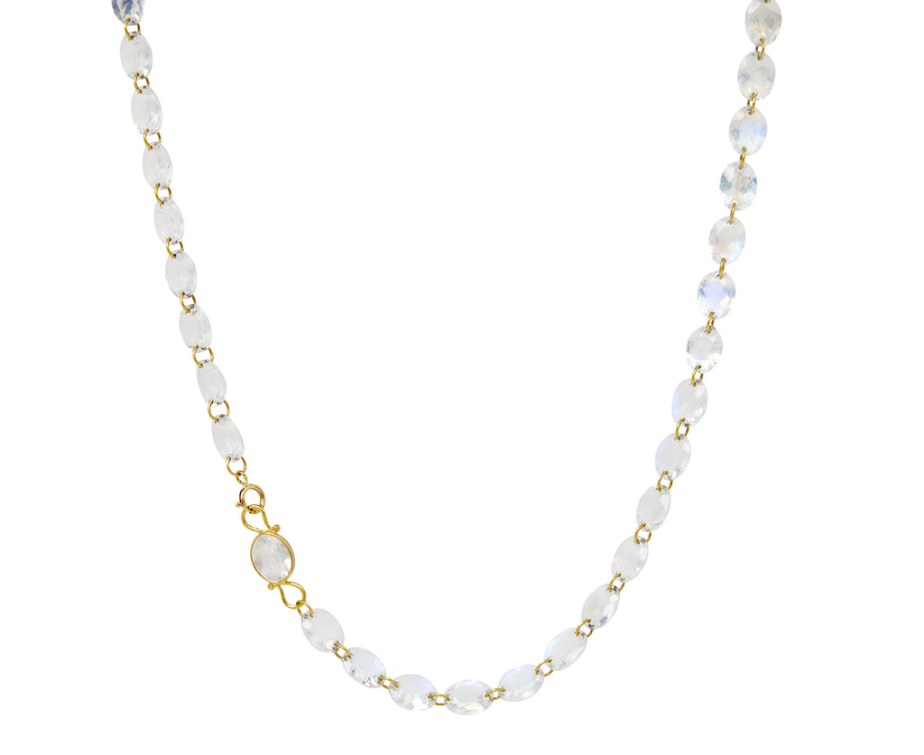 Rainbow Moonstone Lady Like Necklace