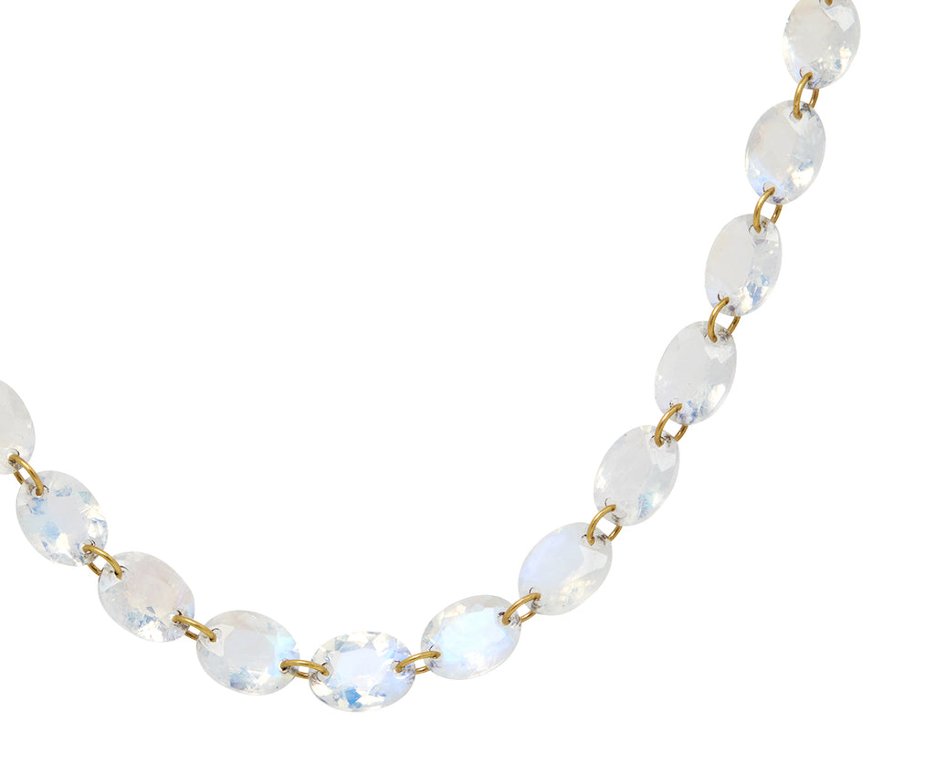 Rainbow Moonstone Lady Like Necklace