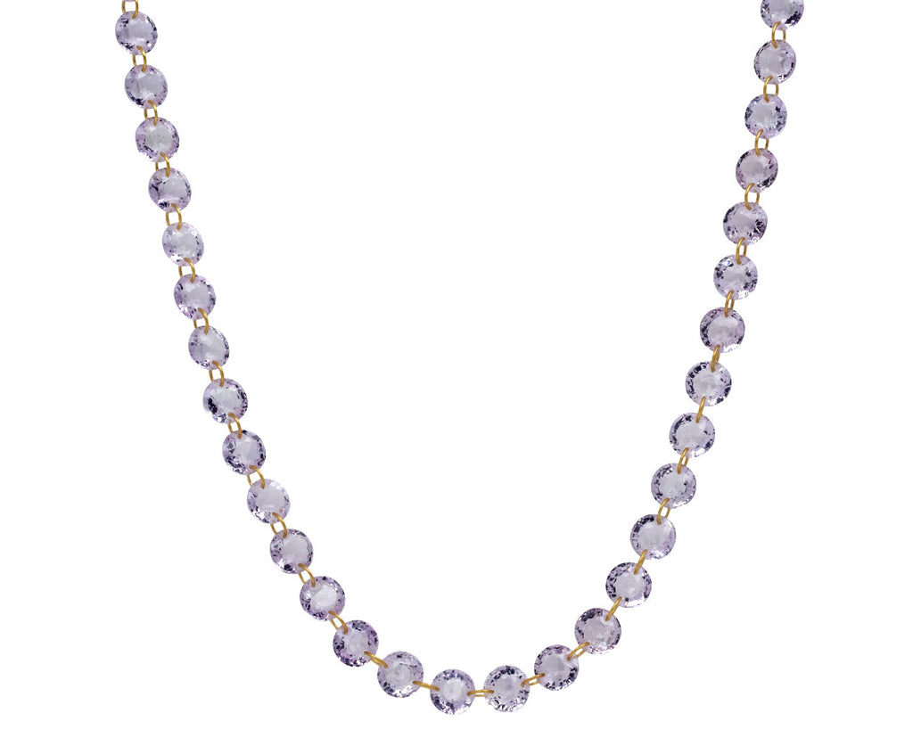 Marie-Hélène de Taillac Mid-Length Amethyst Ladylike Necklace