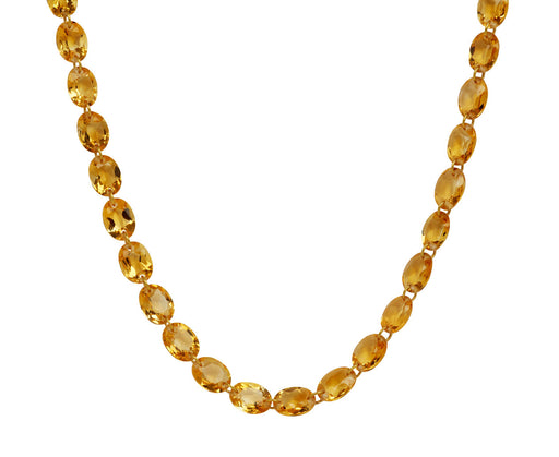 Marie-Helene de Taillac Small Citrine Lady Like Necklace