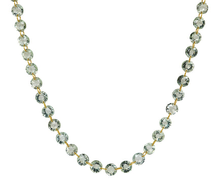 Small Green Quartz Lady Like Necklace