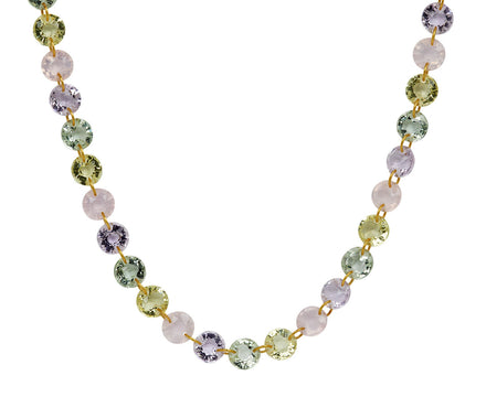 Marie-Helene de Taillac Small Multicolored Pastel Lady Like Necklace