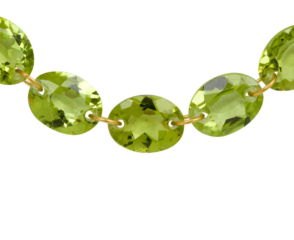 Small Peridot Lady Like Necklace