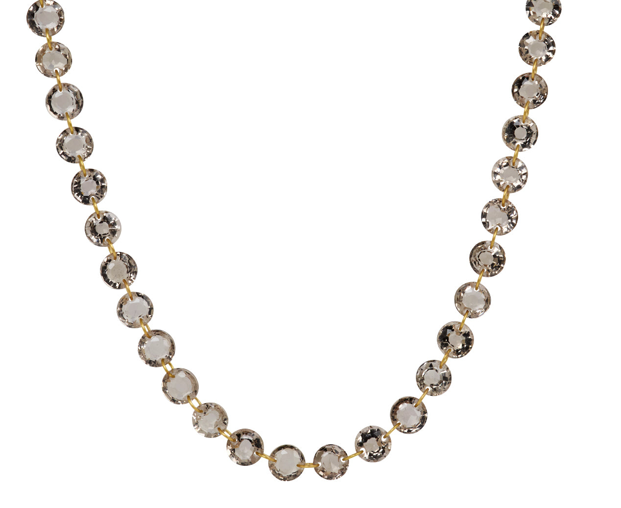 Small Smoky Quartz Lady Like Necklace