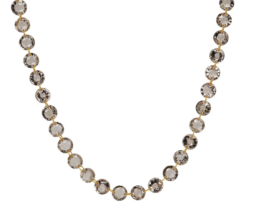 Small Smoky Quartz Lady Like Necklace