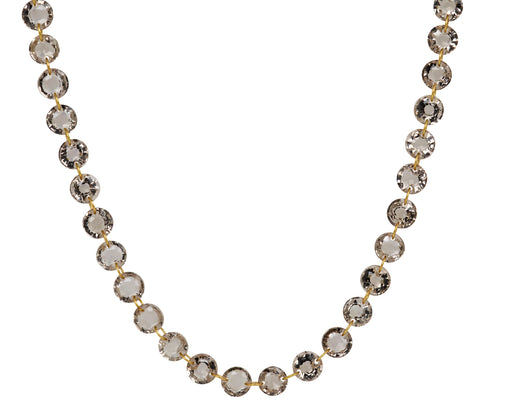 Small Smoky Quartz Lady Like Necklace