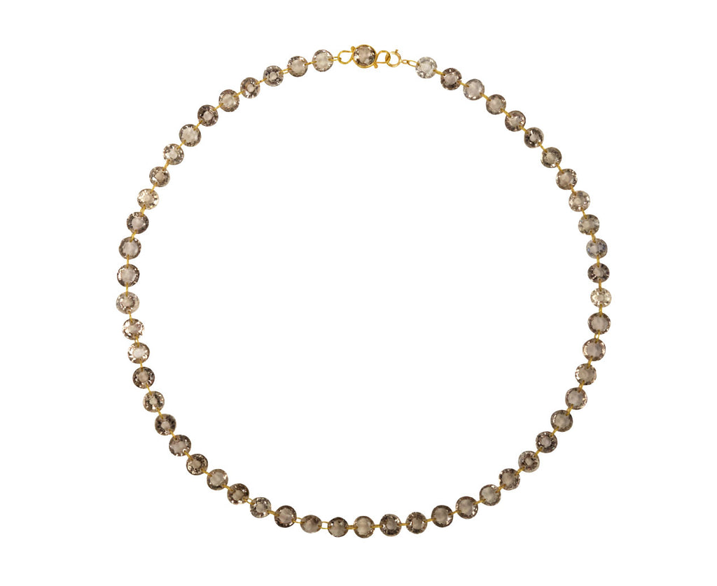 Small Smoky Quartz Lady Like Necklace