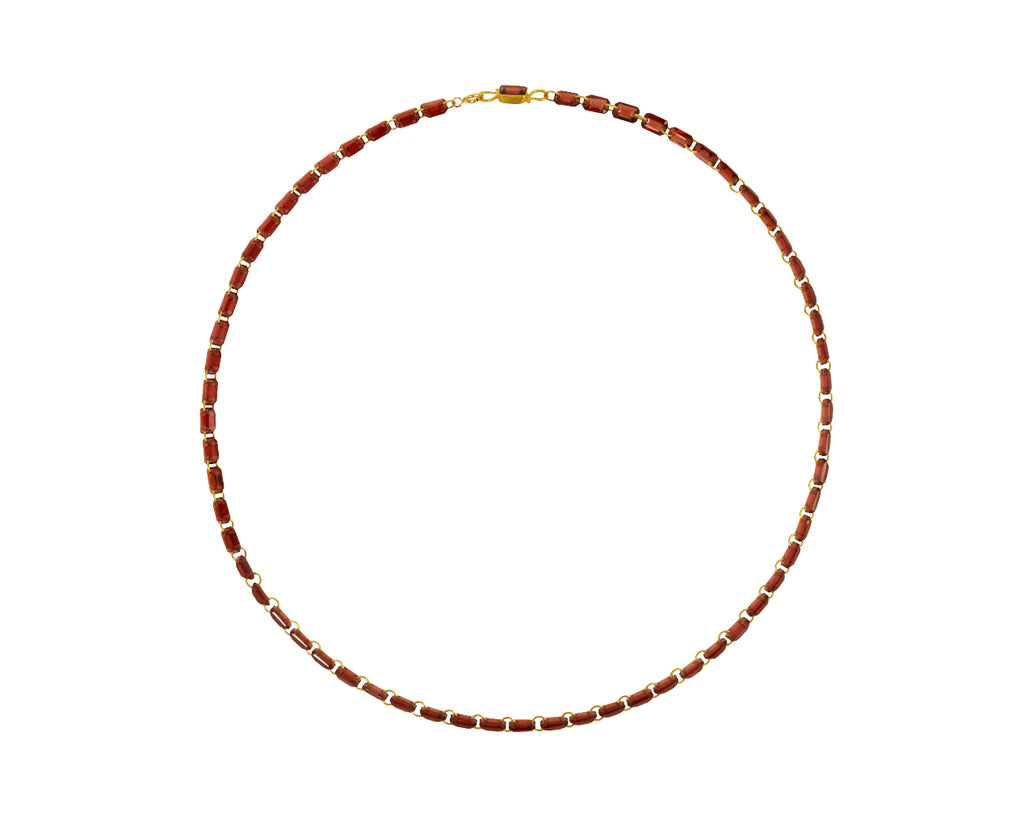 Garnet Ladylike Necklace