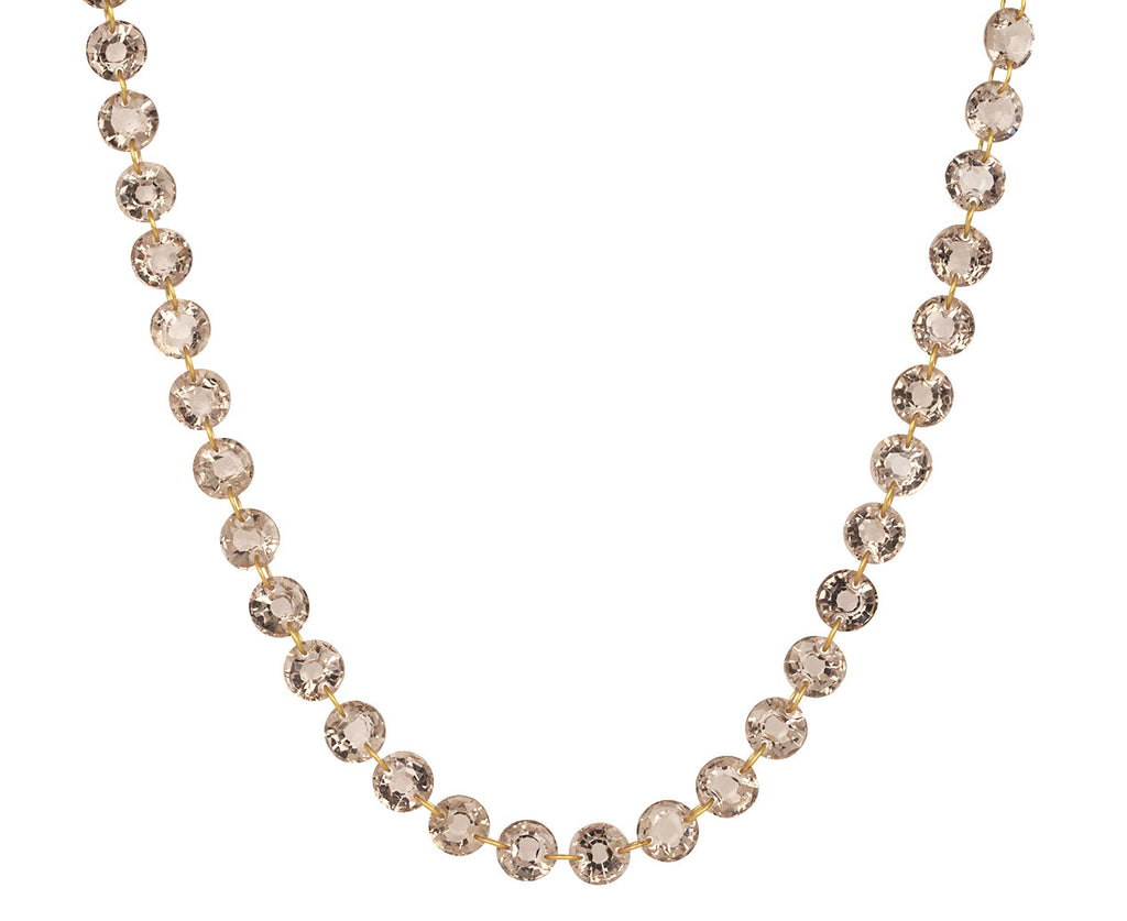 Long Smoky Quartz Ladylike Necklace