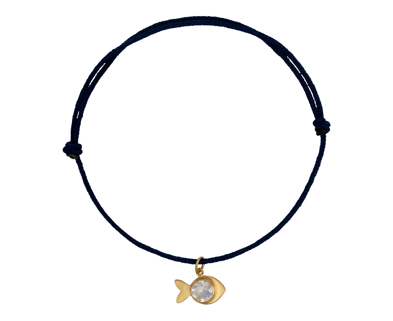 Marie-Helene de Taillac お魚ブレスレット Marie-Hélène de Taillac Rainbow Moonstone Dory the Fish Bracelet