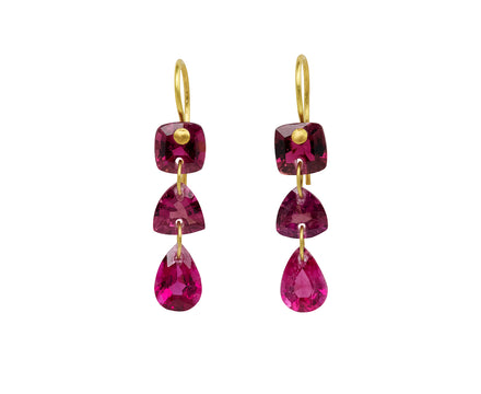 Rubelite Jemima Earrings