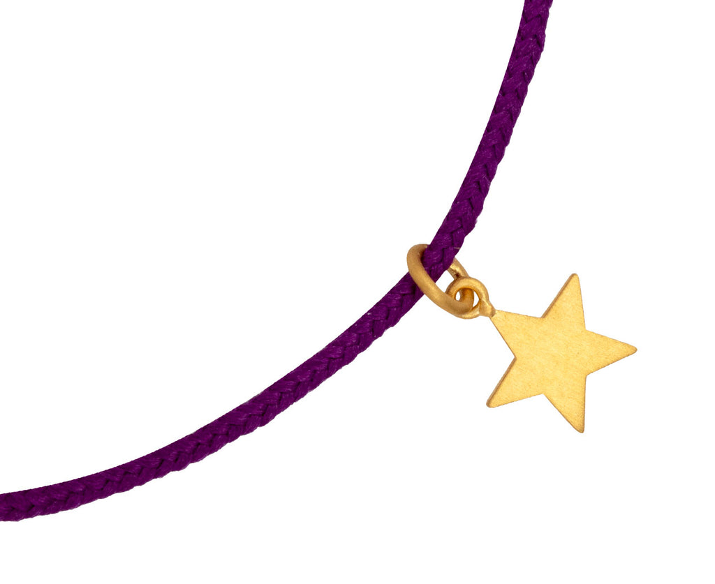 Marie-Hélène de Taillac Lucky Star Charm Bracelet - Closeup