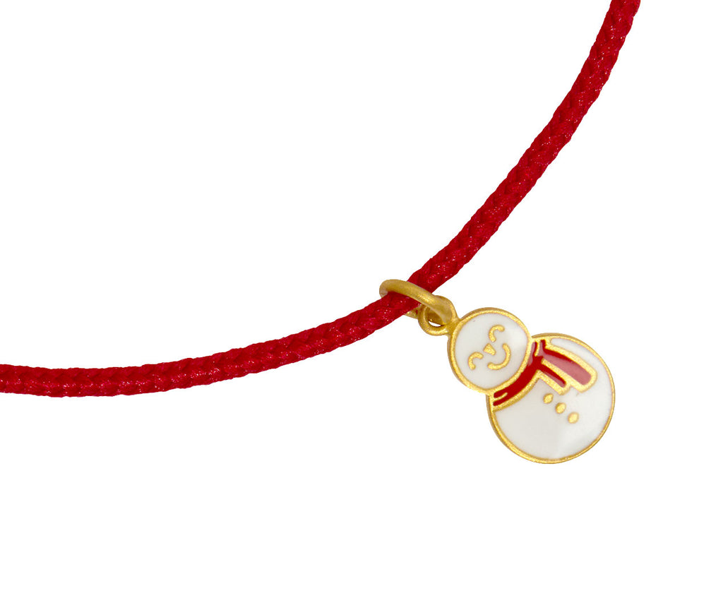Snowman Charm Bracelet