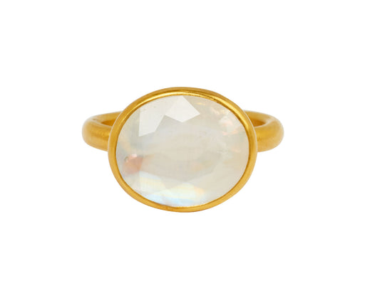 Rainbow Moonstone Princess Ring - TWISTonline 