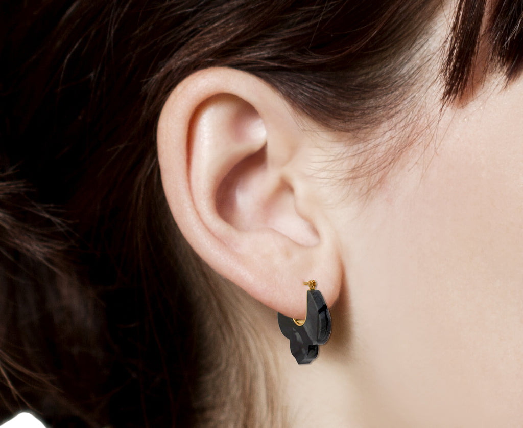 Picasso Stone Lily Earrings