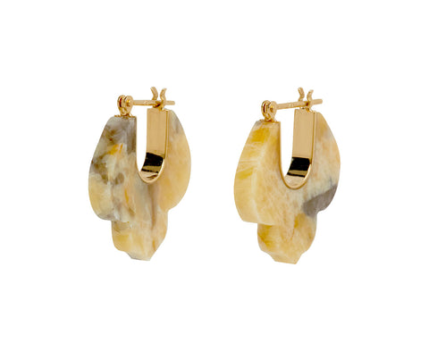 Zebradorite Crest Earrings