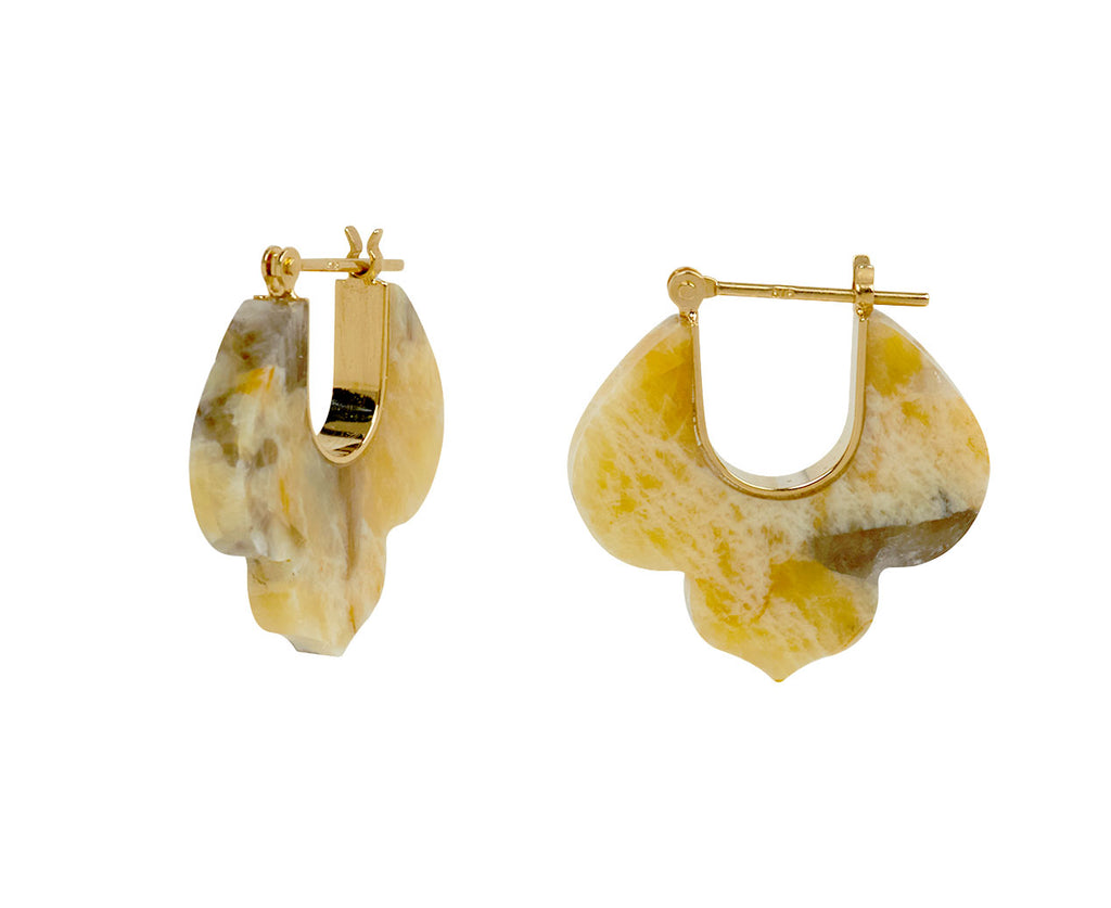 Zebradorite Crest Earrings