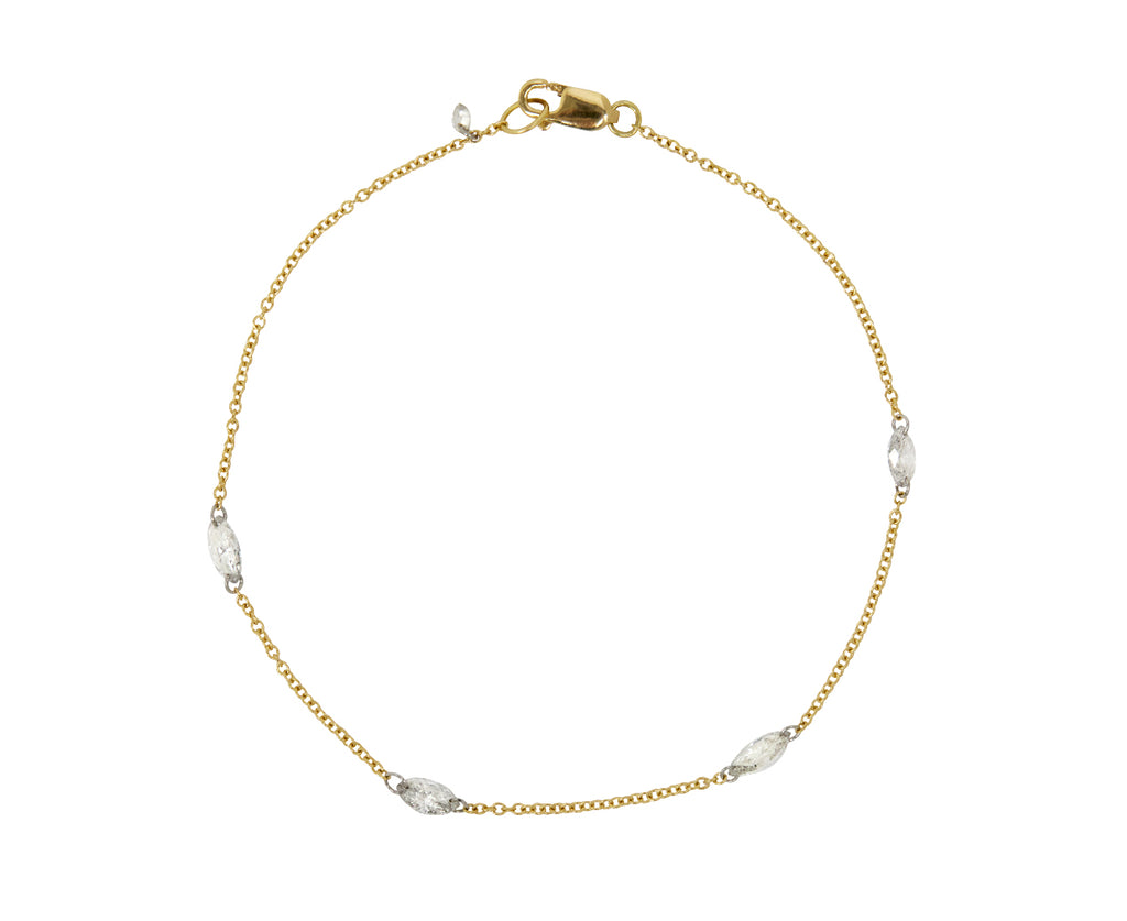 Free Set Marquise Diamond Bracelet
