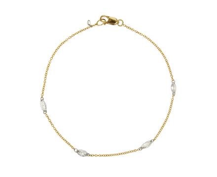 Free Set Marquise Diamond Bracelet