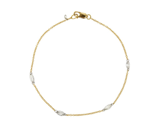 Free Set Marquise Diamond Bracelet
