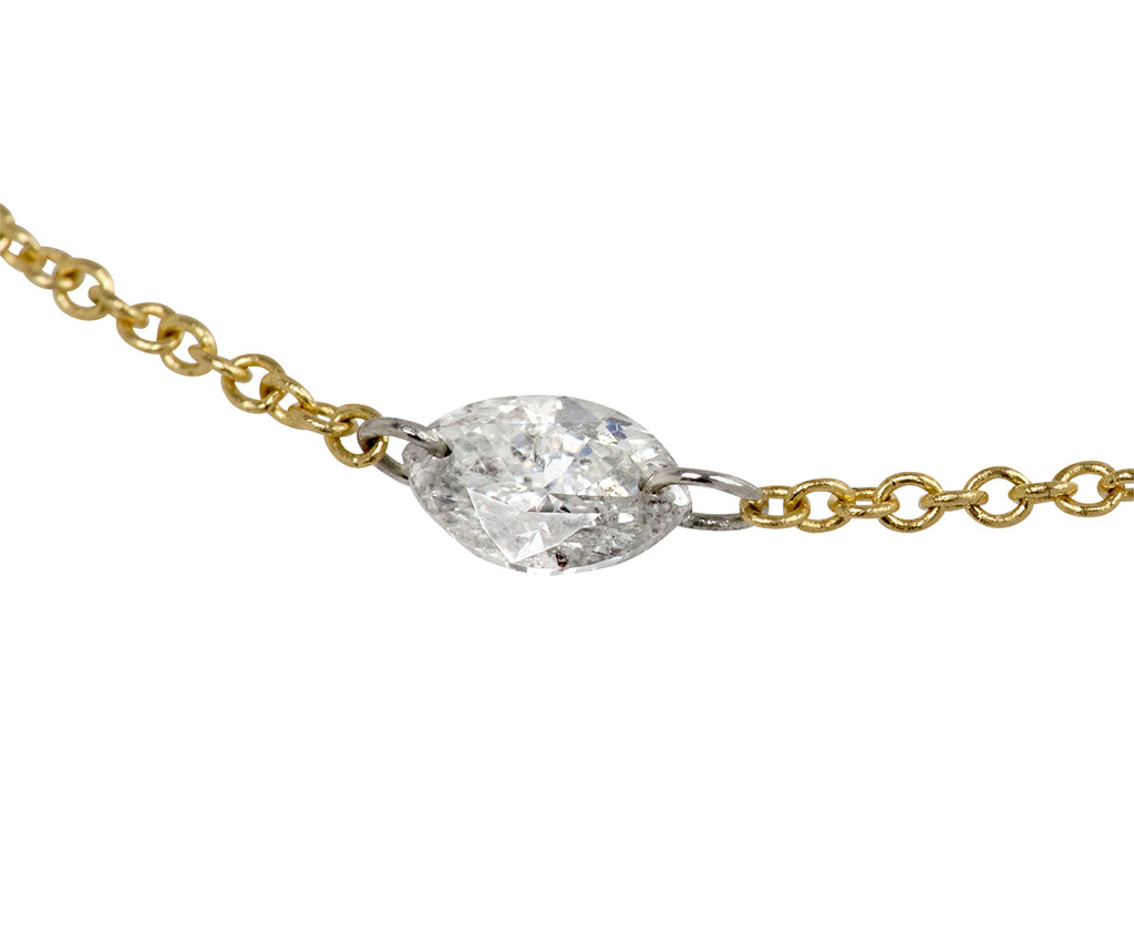 Free Set Marquise Diamond Bracelet