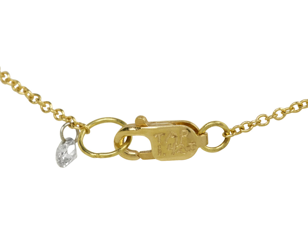 Mixed Shape Free Set Diamond Dangle Bracelet