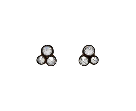 Inverted Diamond Trio Earrings