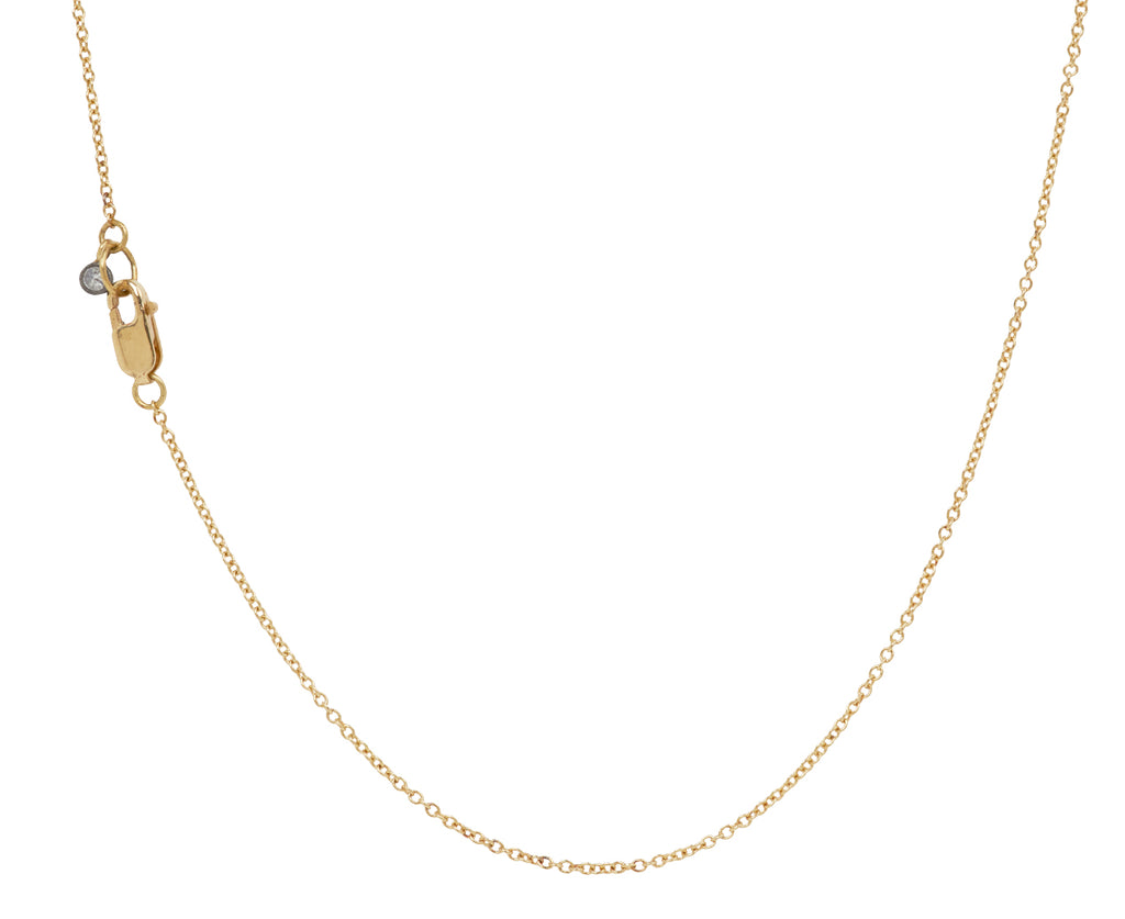 Diamond Cluster Bar Necklace