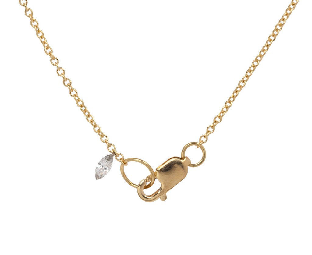 Todd Pownell Free Set Pear Diamond Pendant Necklace Clasp