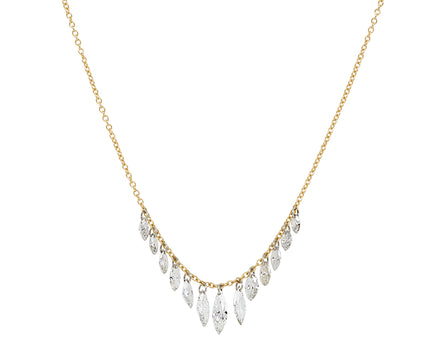 Marquise Diamond Drop Necklace