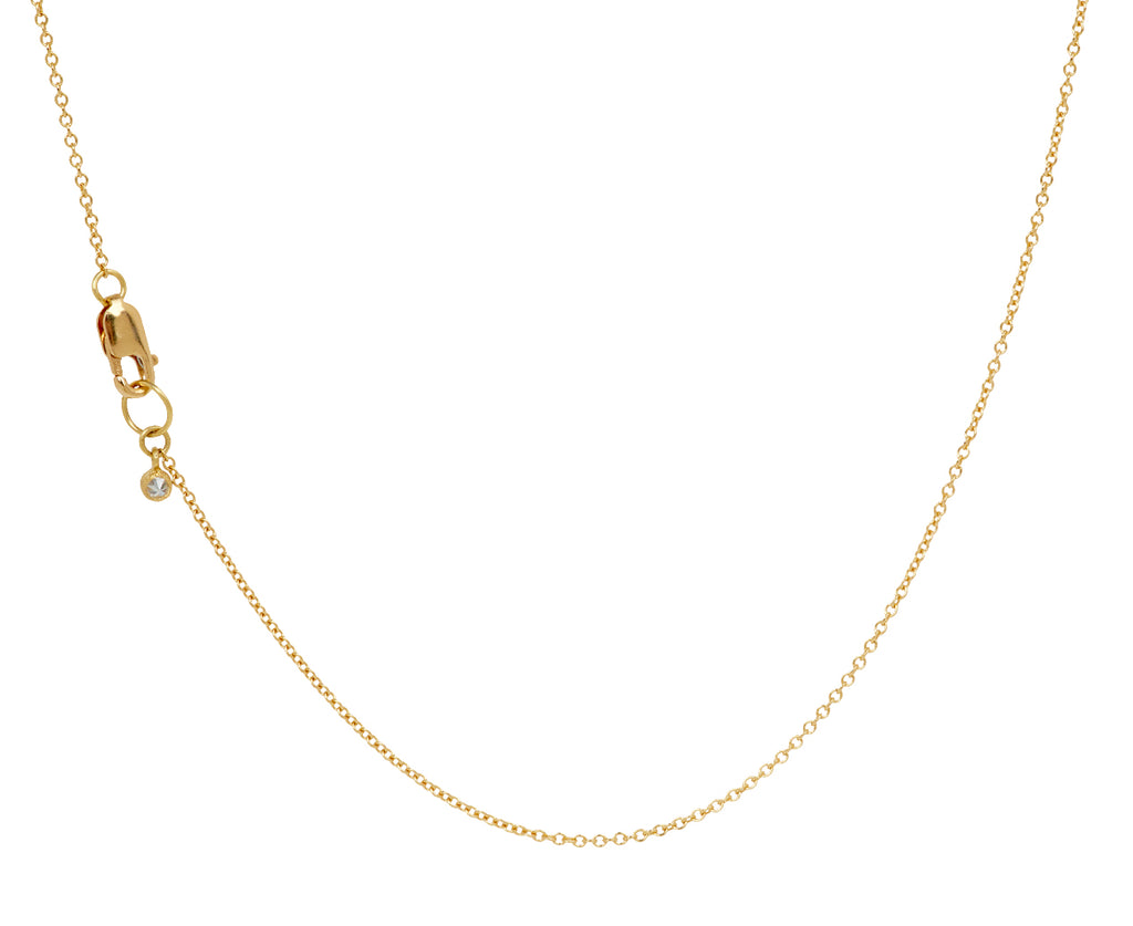 Horizontal Diamond Pendant Necklace - TWISTonline 