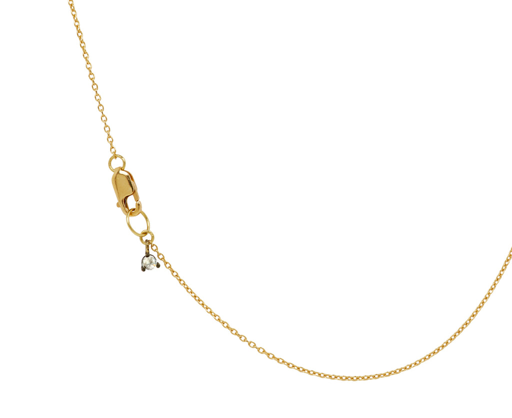 Inverted Diamond Roundish Cluster Necklace - TWISTonline 