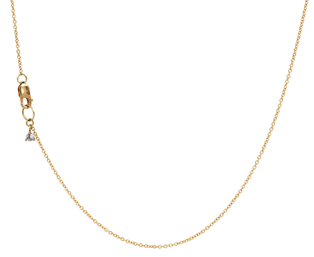 Mixed Cut Diamond Pendant Necklace