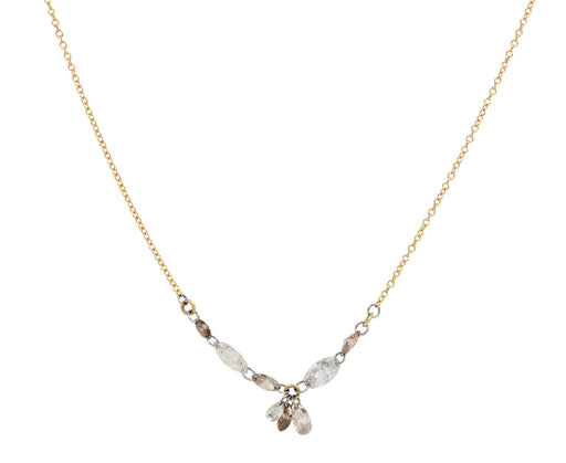Mixed Diamond Free Set Necklace